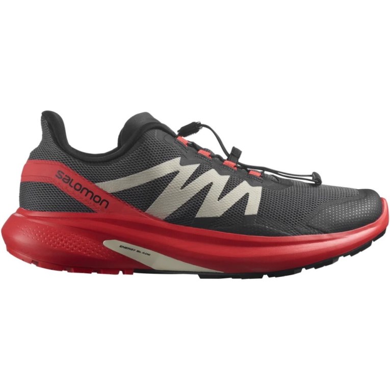 Sapatilhas Trail Running Salomon Hypulse Masculino Pretas Vermelhas | PT C09578